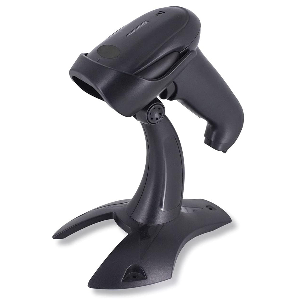 Alfa 890 Wireless Barcode Reader With Stand - Black