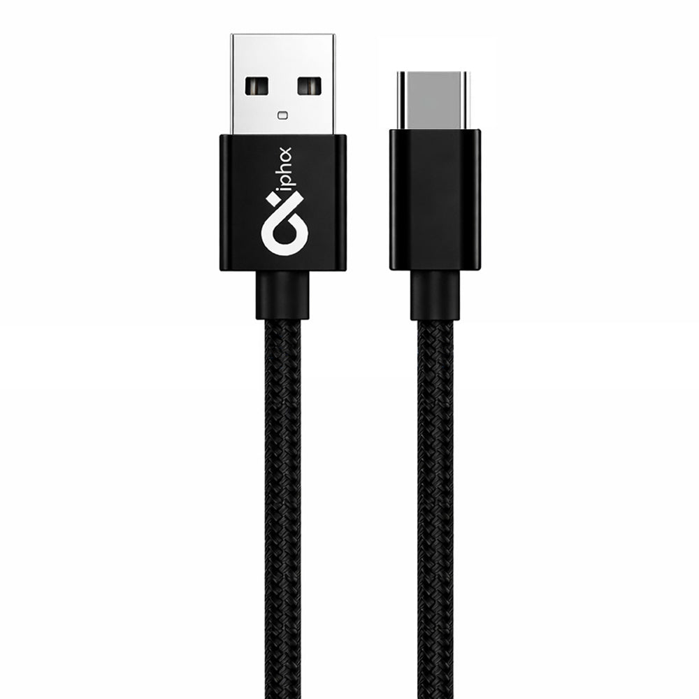Alpha AC3 USB To Type-C Cable 3A Fast Charging 1m - Black