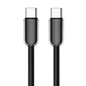 Alpha AC5 PD Type-C To Type-C Cable 100W Fast Charging 1m - Black