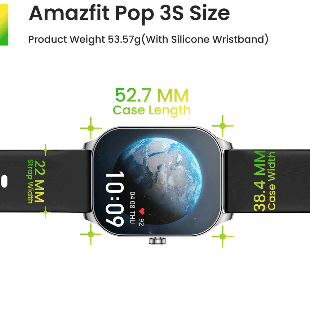 Amazfit Pop 3S Smart Watch