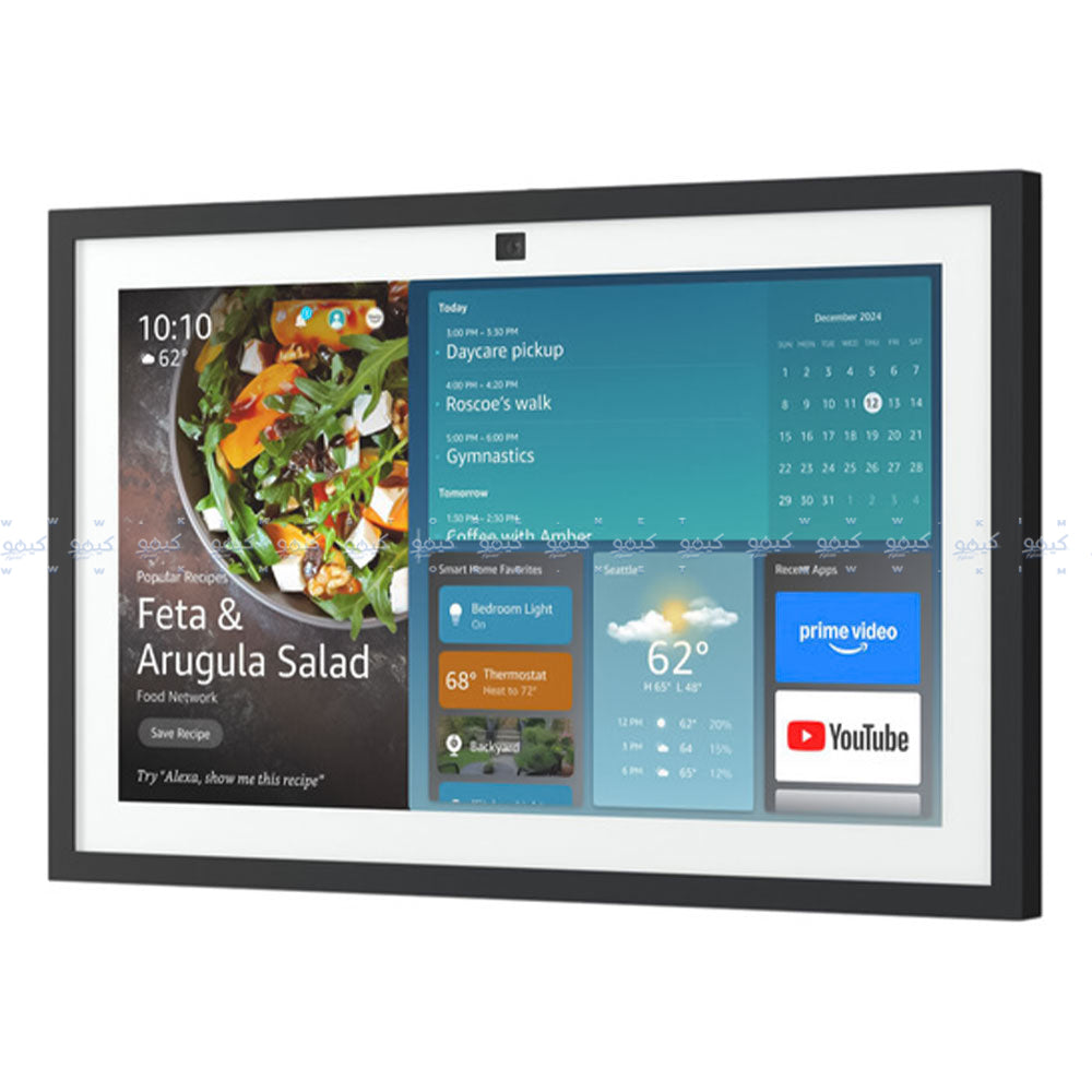 شاشة سمارت اليكسا أمازون 15.6 بوصة FHD إيكو شو 15 الجيل الثاني مع Fire TV ريموت