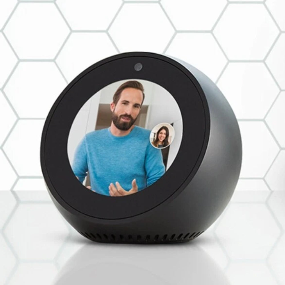 Amazon Echo Spot (2017) Smart Speaker With Alexa - Black