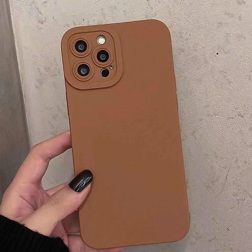 Angel Eye Full Coverage Coffee Brown Phone Cover iPhone