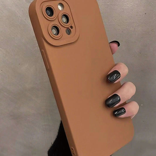 Angel Eye Full Coverage Coffee Brown Phone Cover iPhone