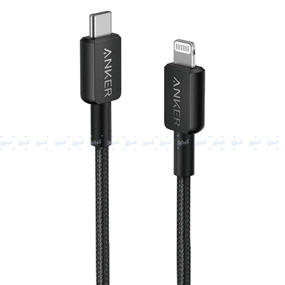 Anker 322 A81B5H11 Type-C To Lightning Cable 60W Fast Charging 0.9m - Black