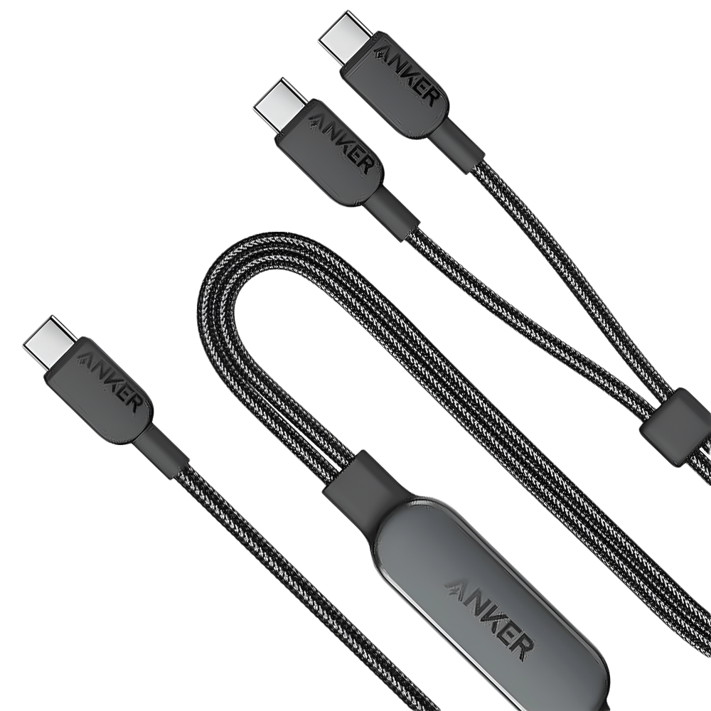 Anker 2in1 Type-C To 2x Type-C Cable 