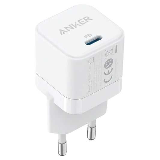 Anker PowerPort III Cube A2149L23 Wall Charger PD Type-C 20W Fast Charging