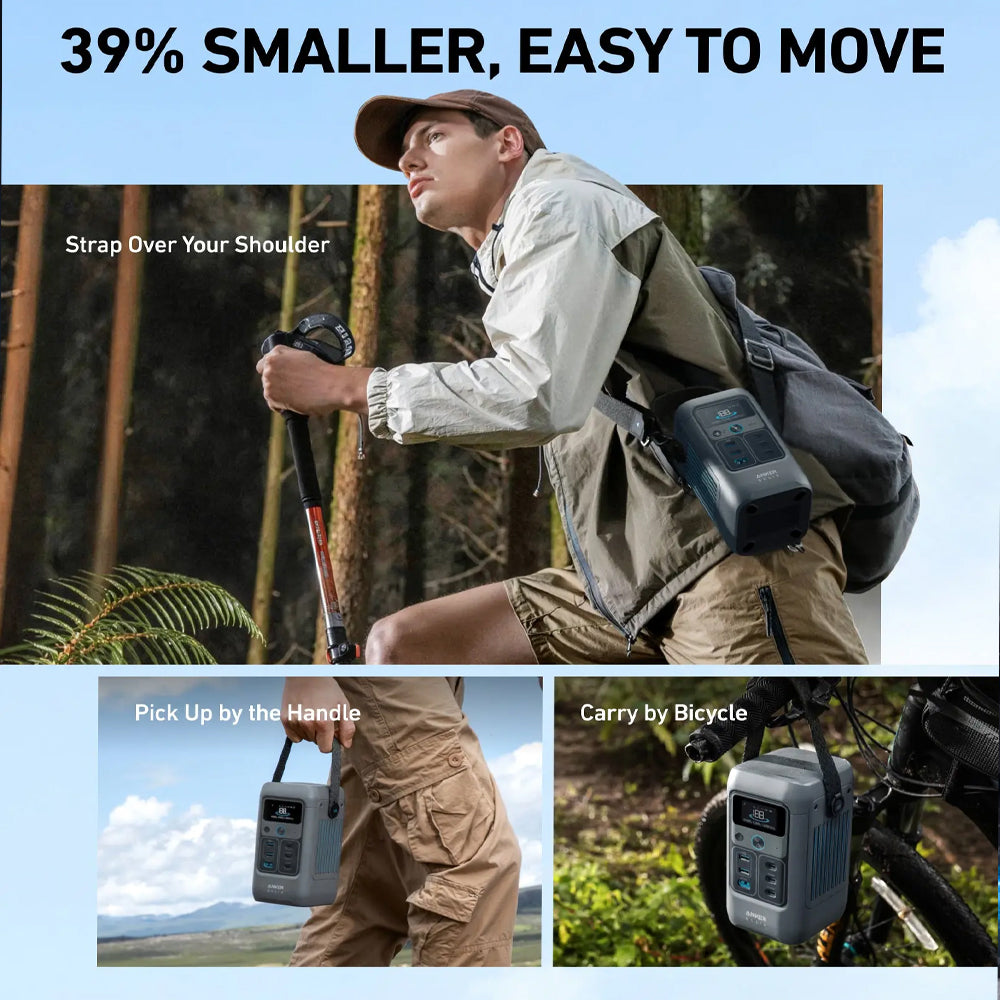 Anker SOLIX C200 Portable Power Station 192Wh 200W