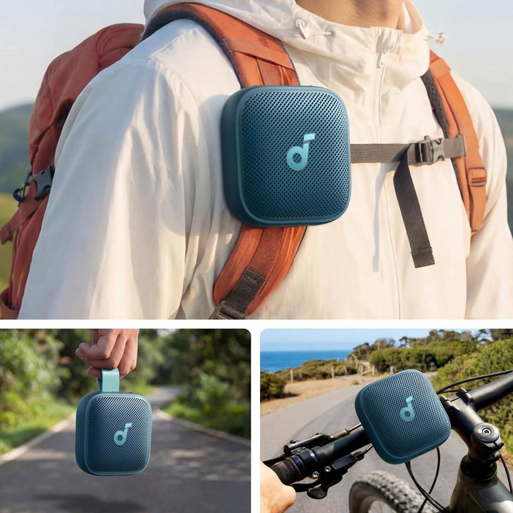 سبيكر بلوتوث متنقل أنكر Soundcore Boom Go 3i - أزرق