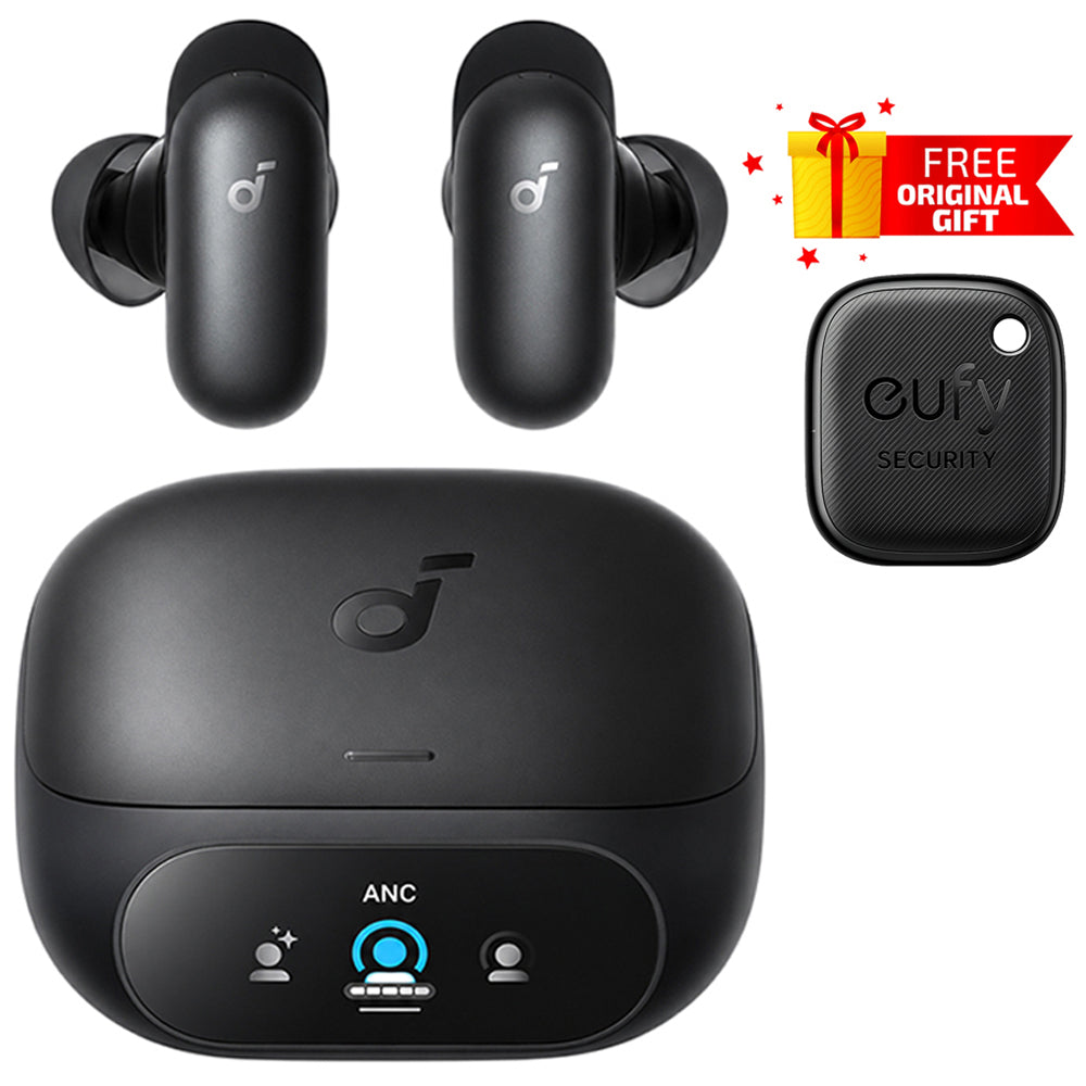 Anker Soundcore Liberty 5 Pro D1203H11 ANC Earbuds - Black + Eufy T87B4011 SmartTrack Link