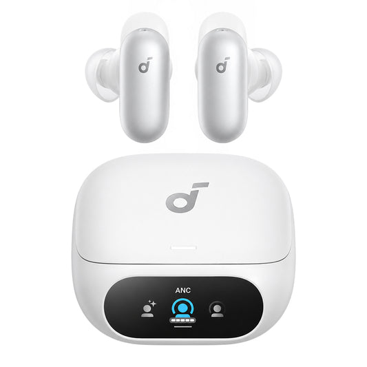 Anker Soundcore Liberty 5 Pro D1203H21 ANC Earbuds - White + Eufy T87B4011 SmartTrack Link