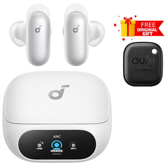 Anker Soundcore Liberty 5 Pro D1203H21 ANC Earbuds - White + Eufy T87B4011 SmartTrack Link