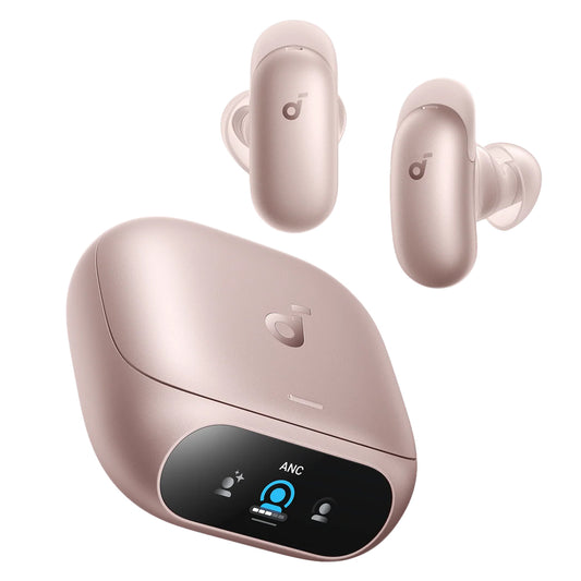 Anker Soundcore Liberty 5 Pro D1203H51 ANC Earbuds - Pink + Eufy T87B4011 SmartTrack Link
