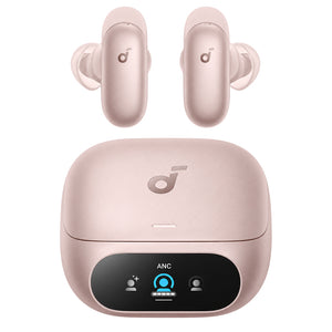ايربادز انكر ساوند كور Liberty 5 Pro D1203H51 ANC - بينك + يوفي سمارت تراك لينك T87B4011 