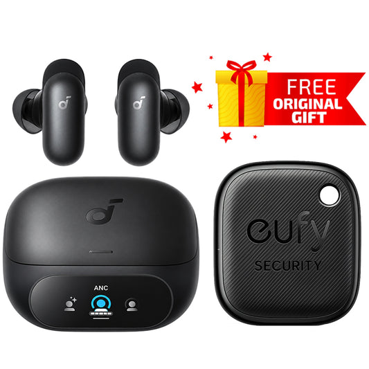 Anker Soundcore Liberty 5 Pro D1203H51 ANC Earbuds - Pink + Eufy T87B4011 SmartTrack Link