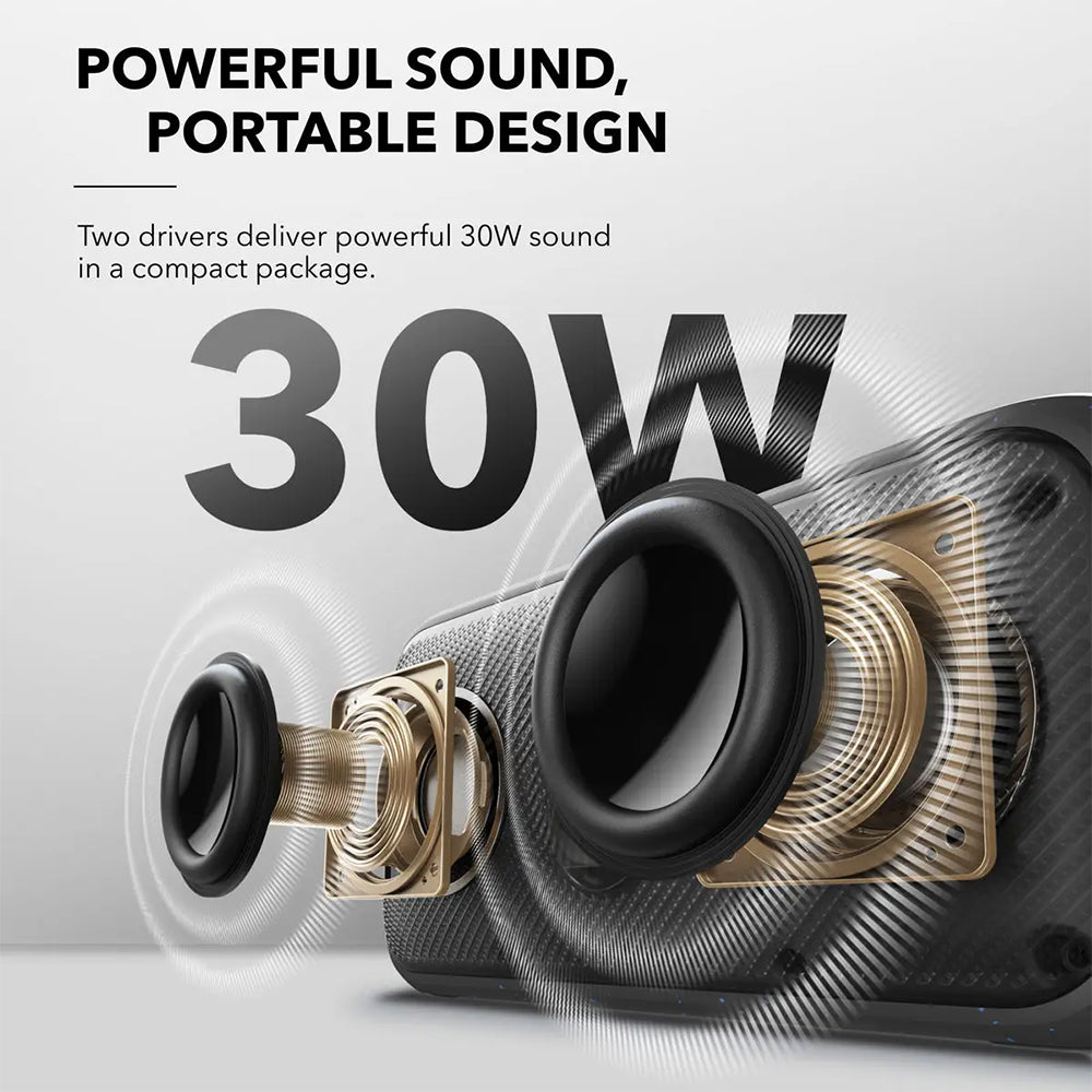 Anker Soundcore Motion 300 A3135011 Portable Bluetooth Speaker - Mirage Black