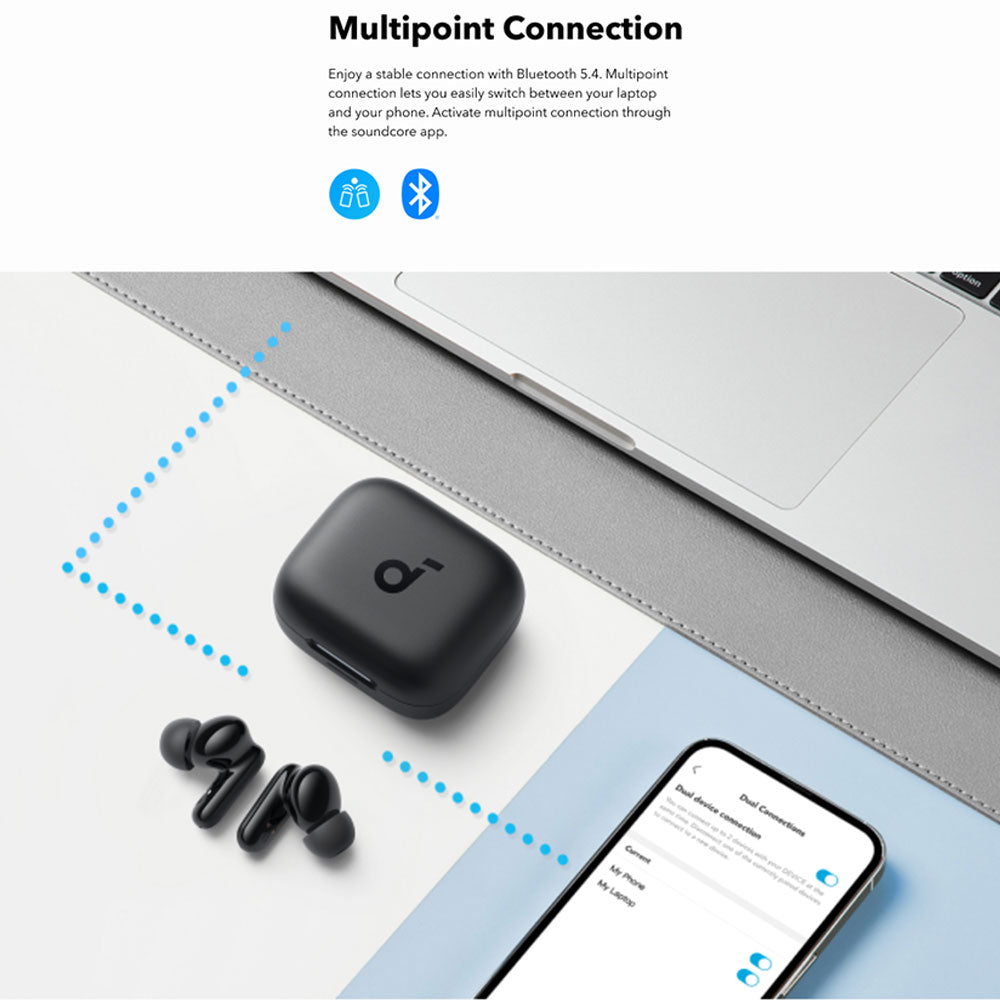 Anker Soundcore P30i A3959Z11 ANC Earbuds - Black