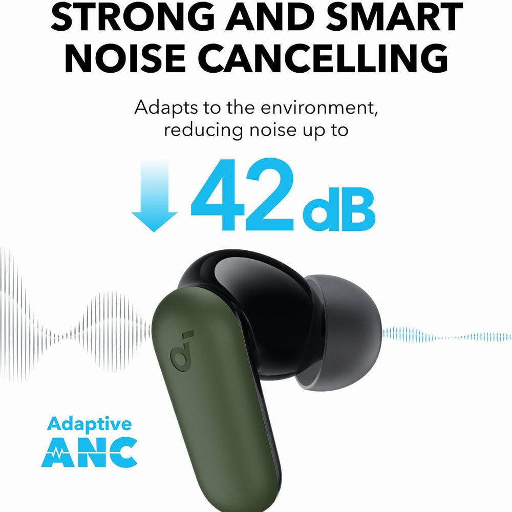 Anker Soundcore P30i A3959Z61 ANC Earbuds - Green