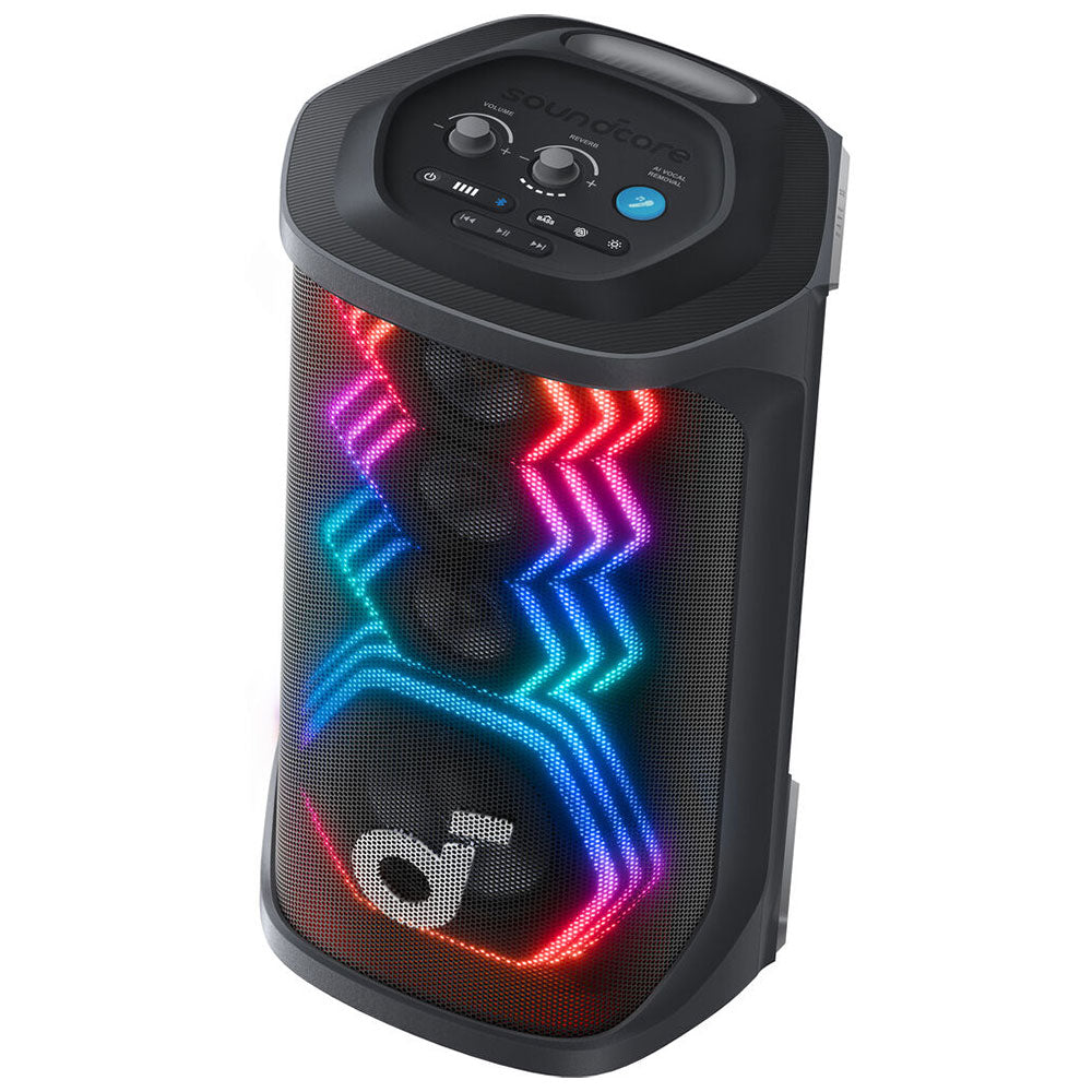 سبيكر بلوتوث متنقل أنكر Soundcore Select Rave 3S A31A3012 مع ميكروفونين - أسود