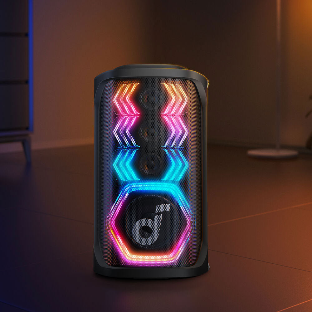 سبيكر بلوتوث متنقل أنكر Soundcore Select Rave 3S A31A3012 مع ميكروفونين - أسود