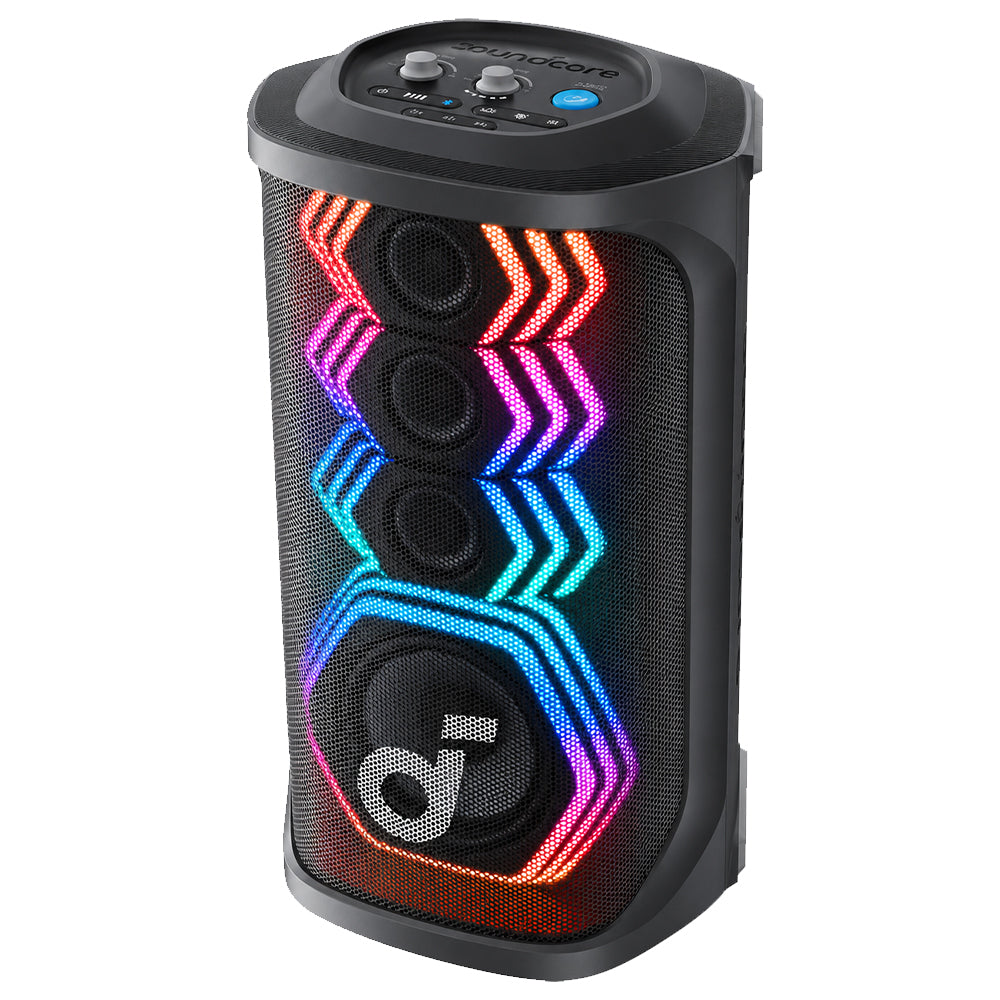 سبيكر بلوتوث متنقل أنكر Soundcore Select Rave 3S A31A3012 مع ميكروفونين - أسود