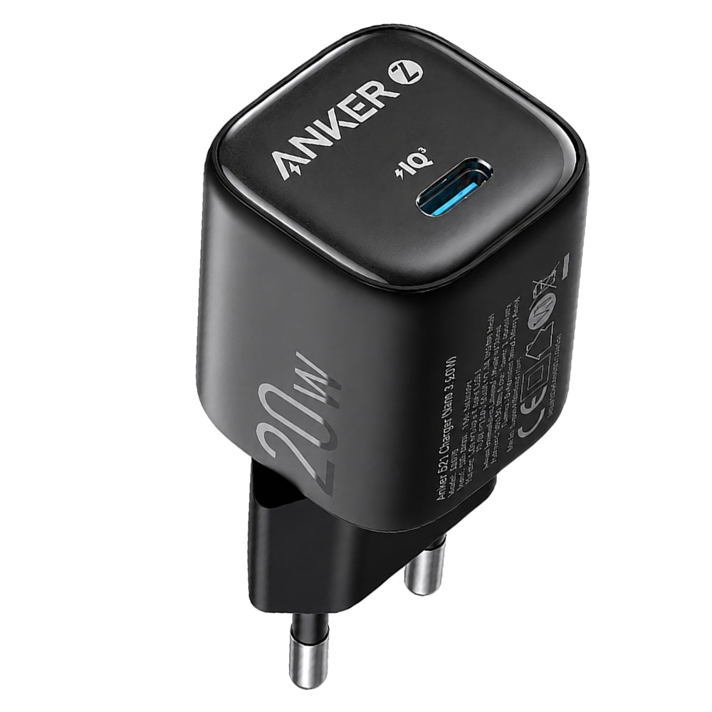Anker Zolo A2699L11 Wall Charger Type-C 20W Fast Charging - Black