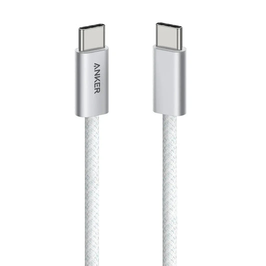 Anker Zolo A8060H22 Type-C To Type-C Cable 240W Fast Charging 1.8m - White