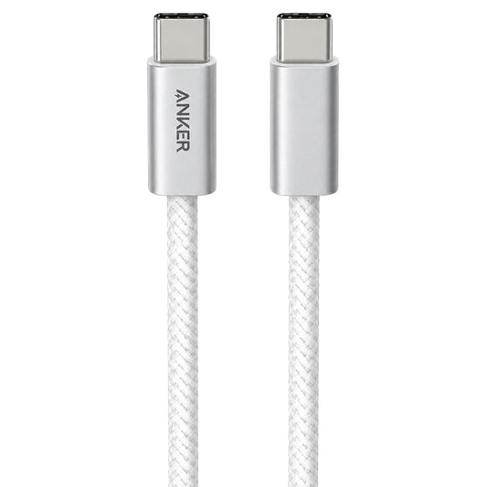Anker Zolo A8060H22 Type-C To Type-C Cable 240W Fast Charging 1.8m - White