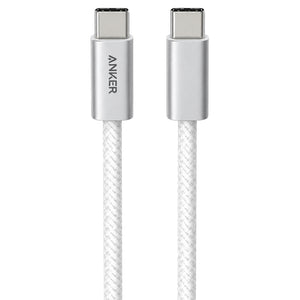 Anker Zolo A8060H22 Type-C To Type-C Cable 240W Fast Charging 1.8m - White