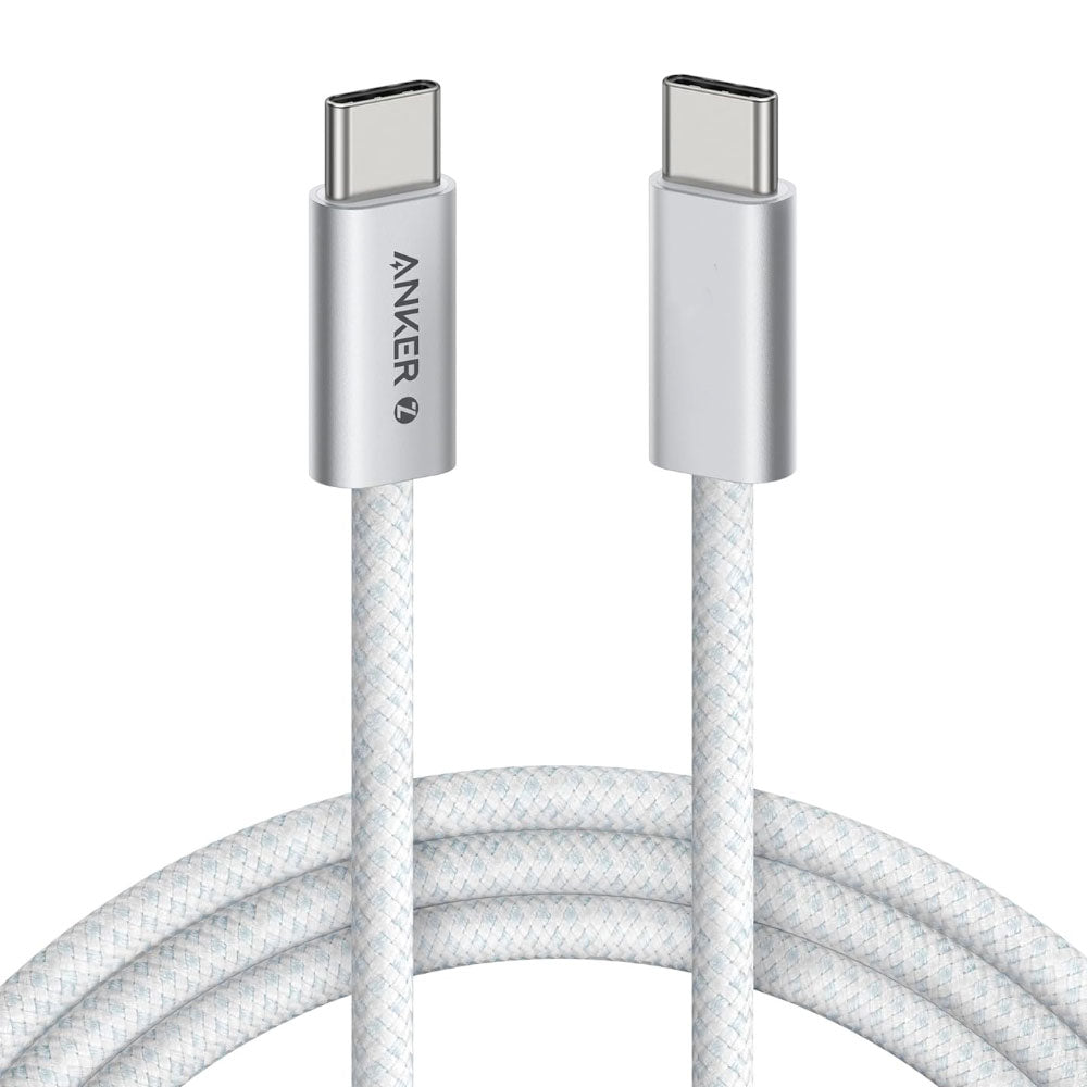 Anker Zolo A8060H22 Type-C To Type-C Cable 240W Fast Charging 1.8m - White