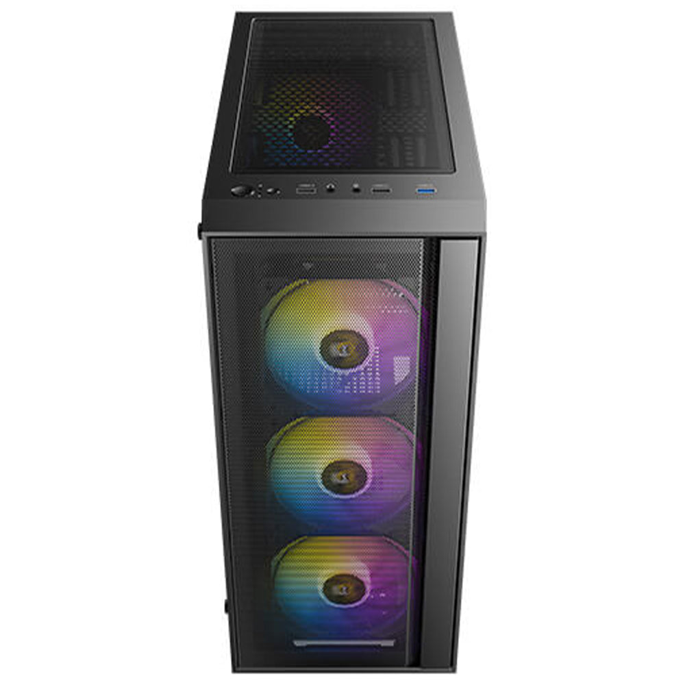 Antec AX65 ARGB Gaming Mid Tower Case + Antec Atom B750 80 Plus Bronze Power Supply 750W