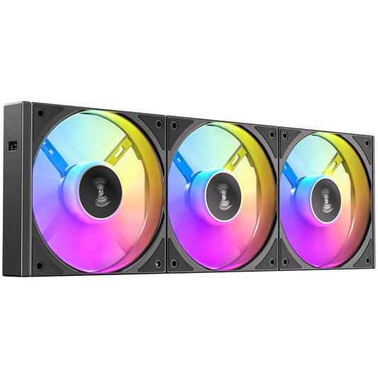 Antec Connect 120 ARGB Triple Case Fan Kit - Black