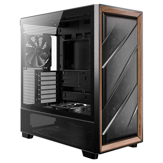 Antec FLUX ARGB Gaming Mid Tower Case - Black