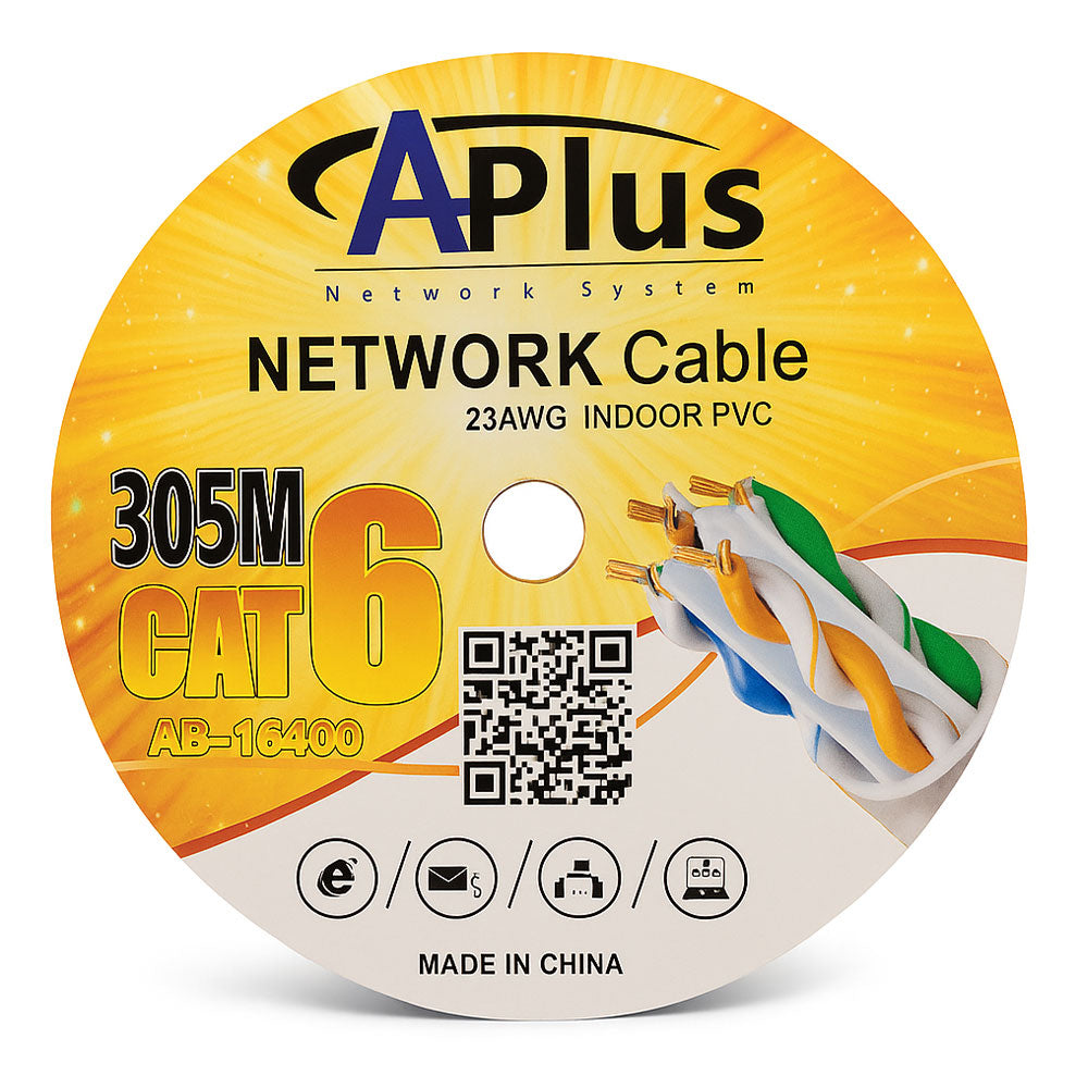 Aplus AB16400 Network Cable 305m Cat6