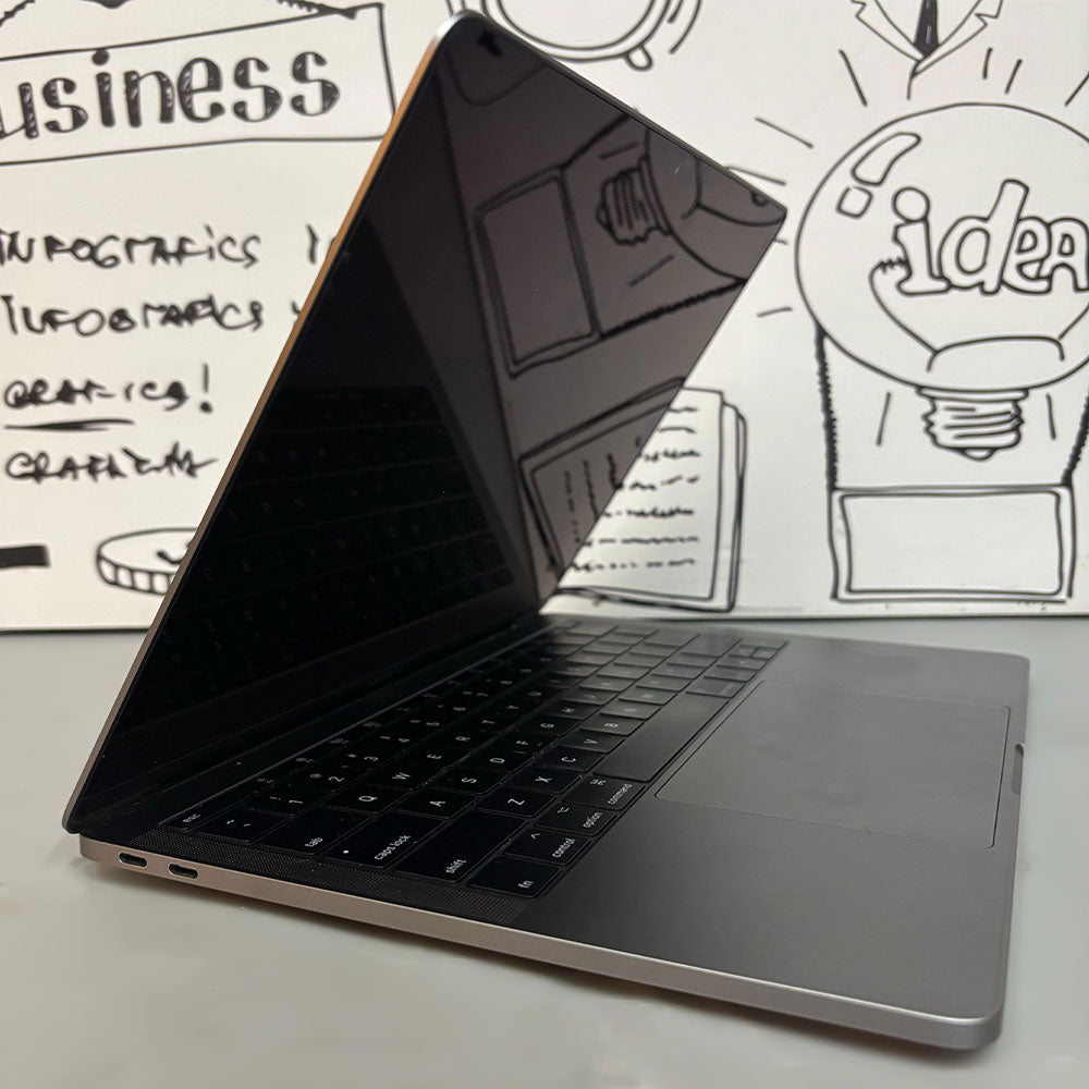 لاب توب ابل ماك بوك برو 14.1 (انتل كور i5- رام 8 جيجابايت - هارد 256 جيجابايت M.2 - انتل ايرس بلاس جرافيكس 640 - شاشة 13.3 بوصة QHD - كاميرا) استعمال خارج