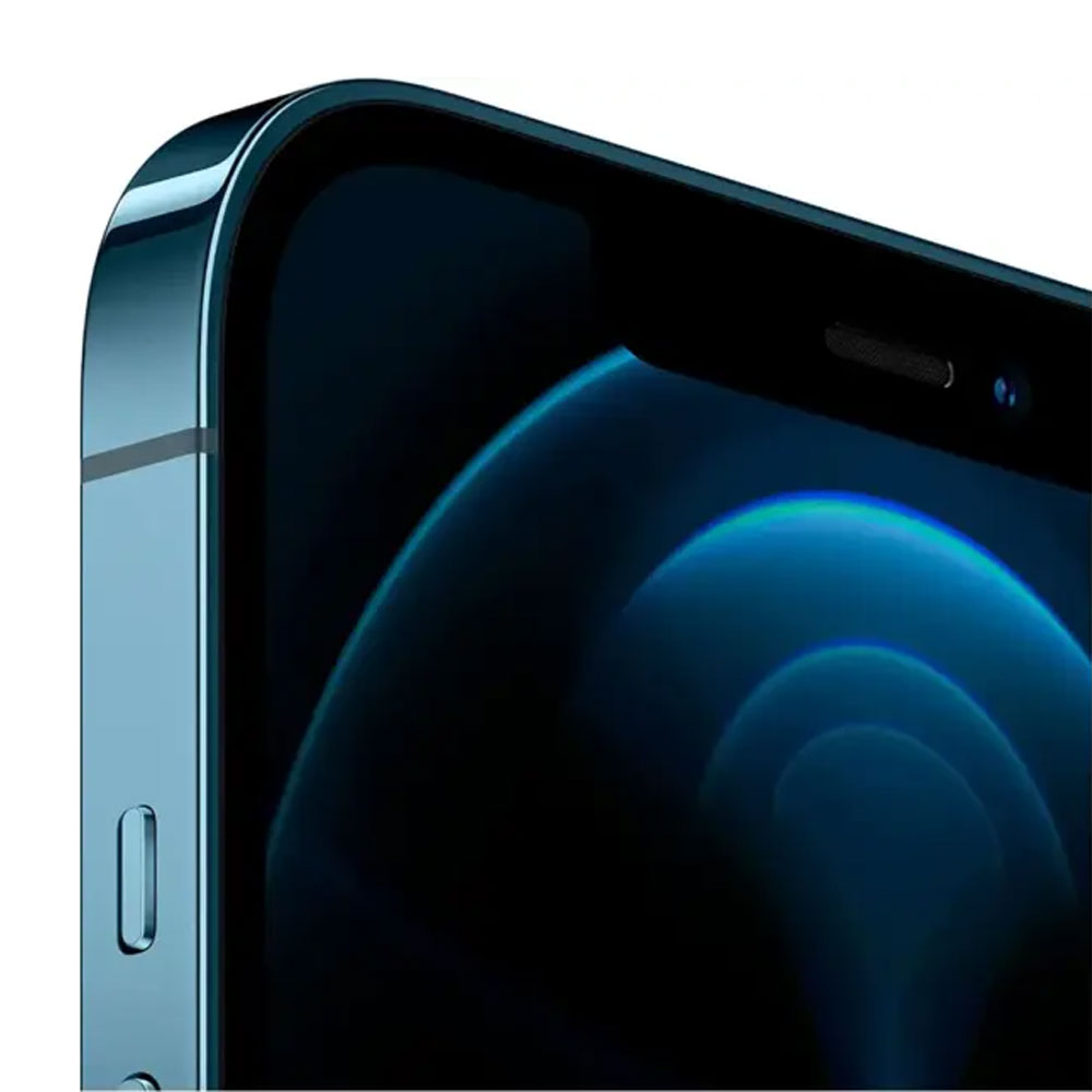 موبايل ايفون 12 برو ماكس (128 جيجا / 6 جيجا رام / شاشة 6.7 بوصة / 5G / بطارية %79) استعمال خارج - أزرق
