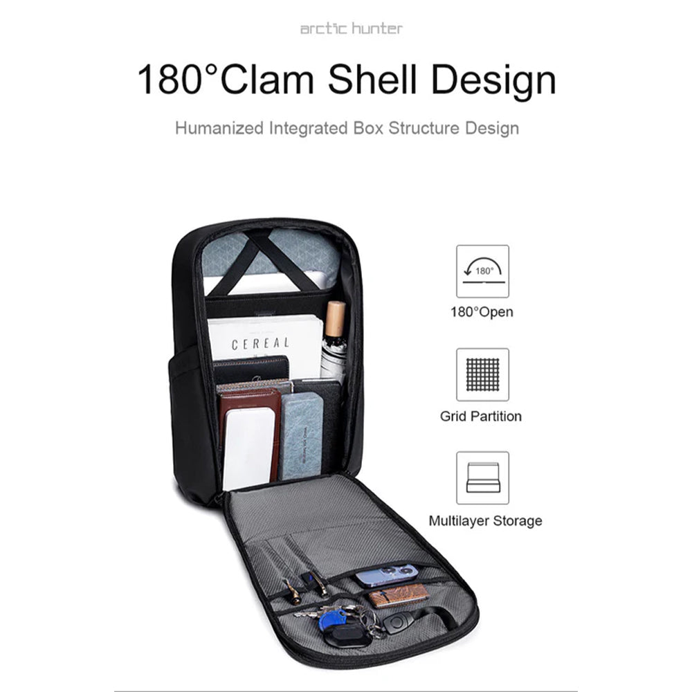 لاب توب ظهر أركتك هانتر B00559 - اسود