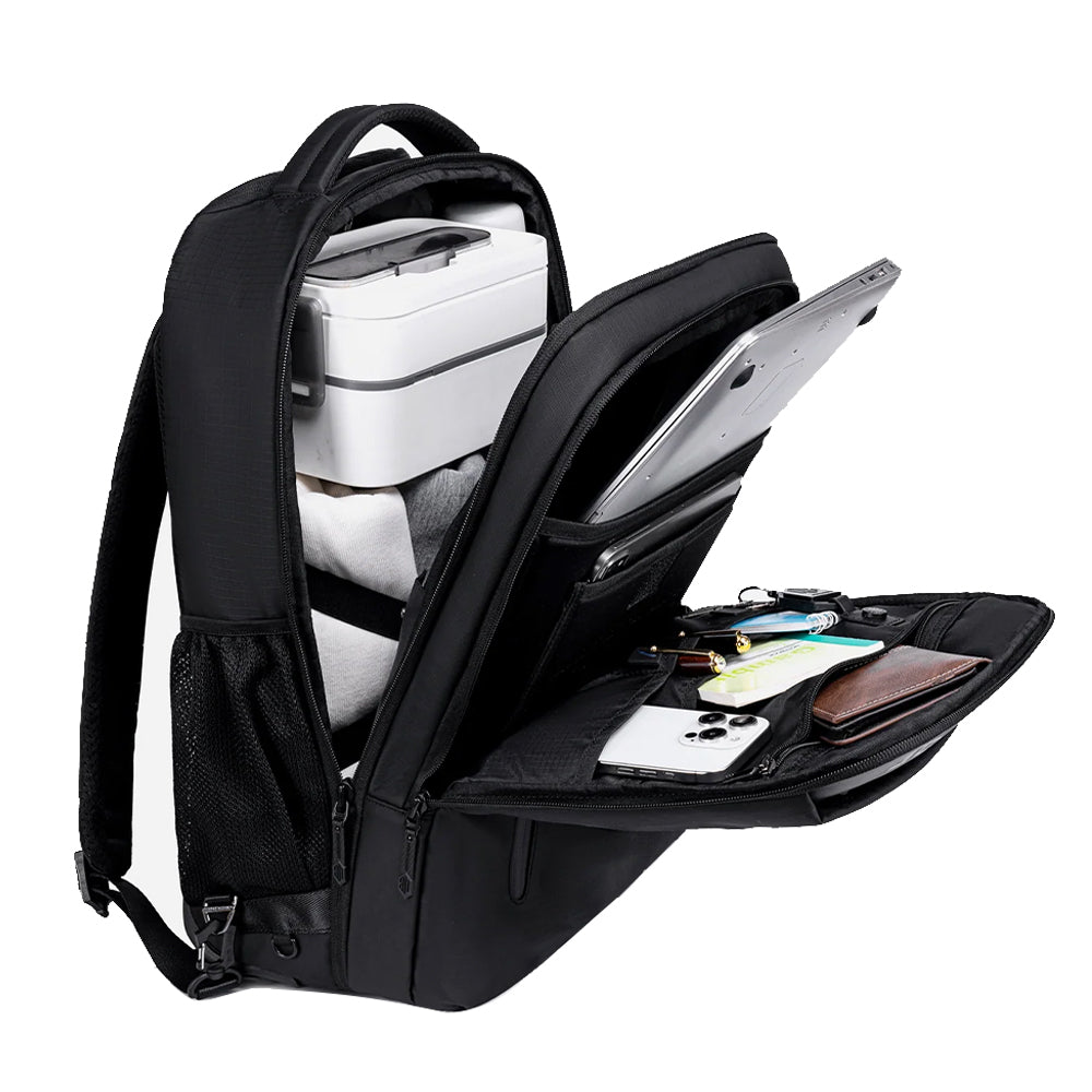Arctic Hunter LG00657-1 Trolley Laptop Backpack - Black