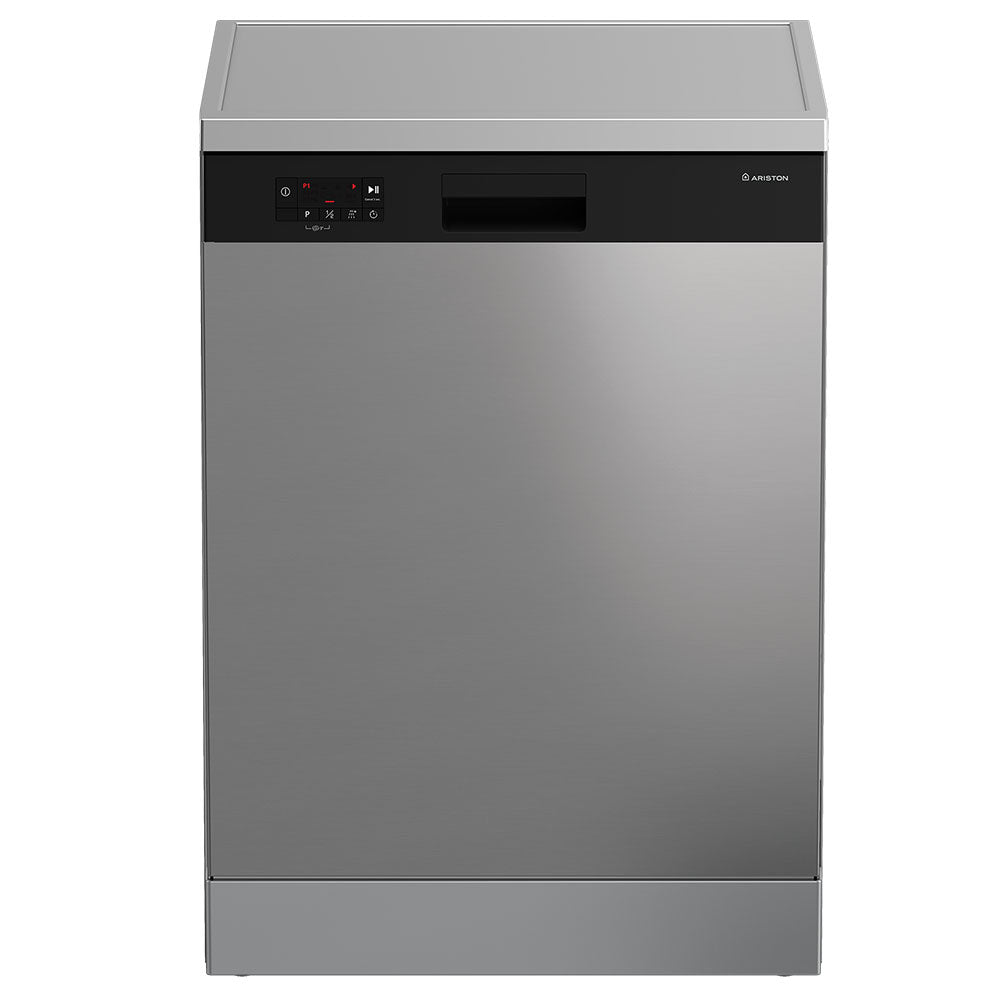 Ariston Free Standing Dishwasher DFN436X 13 Person 5 Program 60cm - Stainless Steel