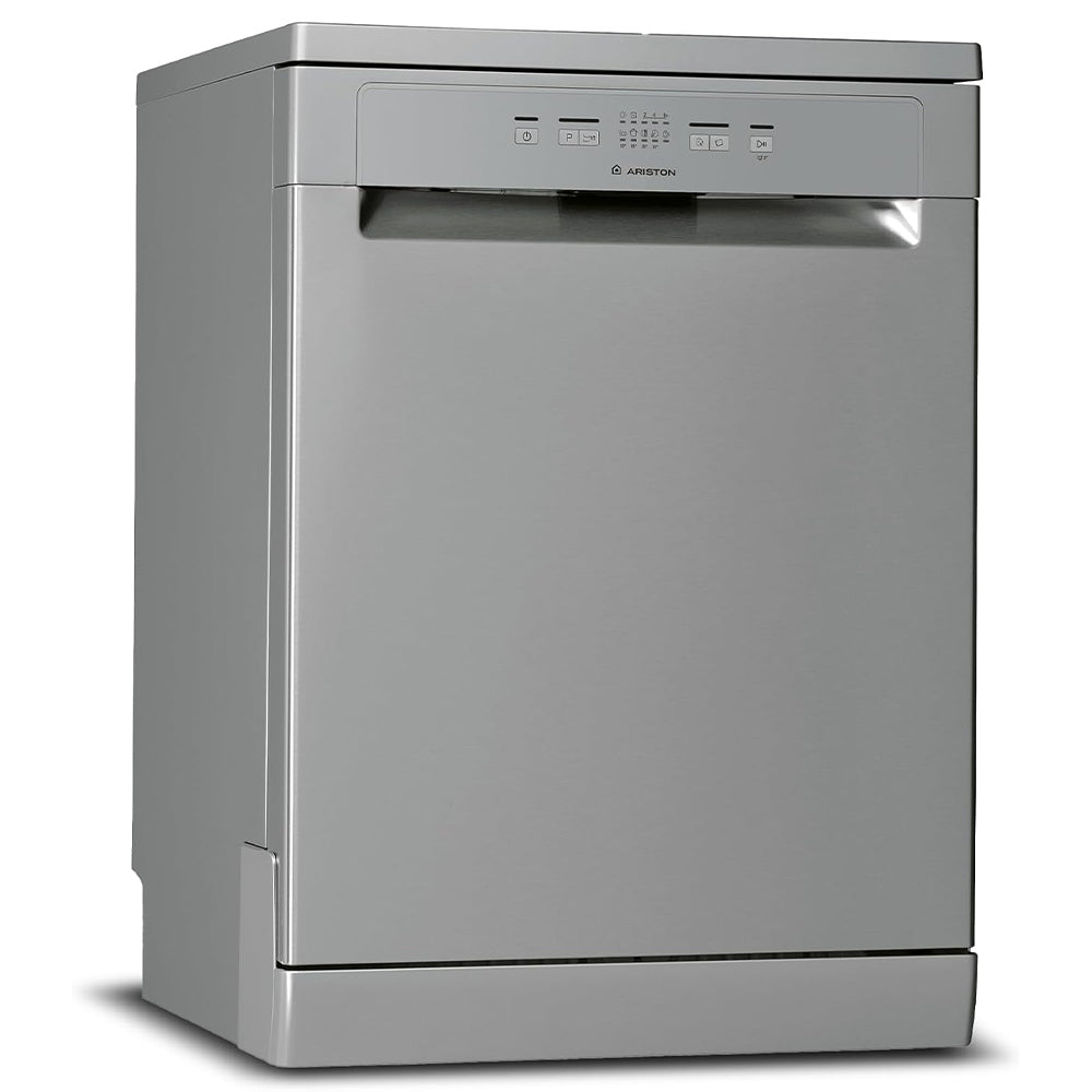 Ariston Free Standing Dishwasher LFC 2B19 X 13 Person 5 Program 60cm - Inox
