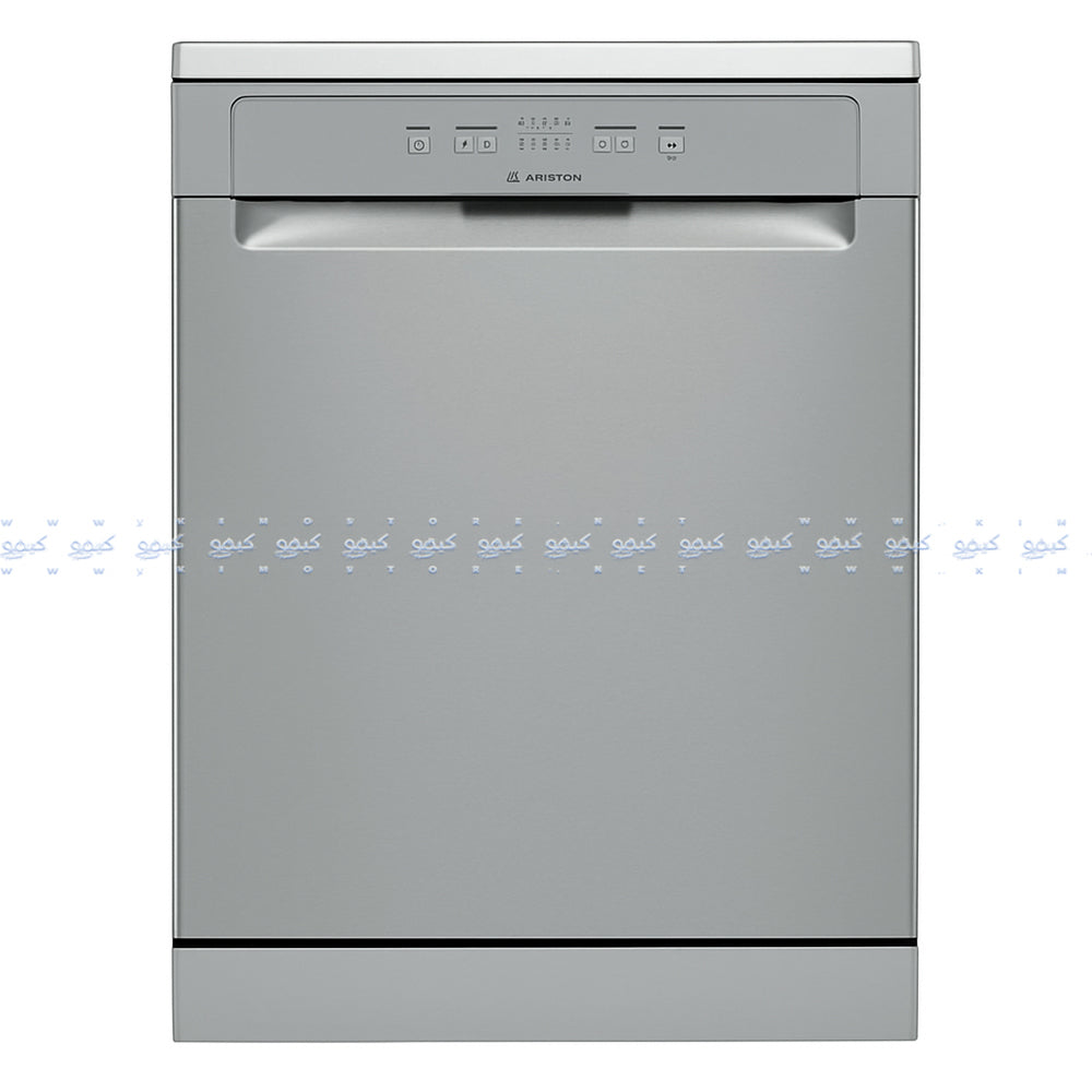 Ariston Free Standing Dishwasher LFC 2B19 X 13 Person 5 Program 60cm - Inox