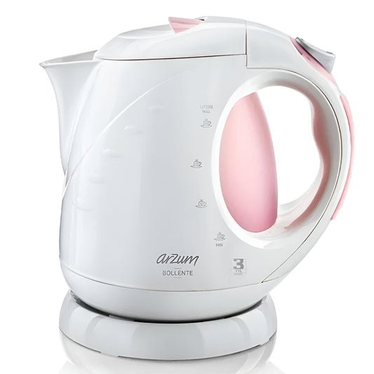 Arzum Florido AR3015 Kettle 2L 2000W - White x Pink