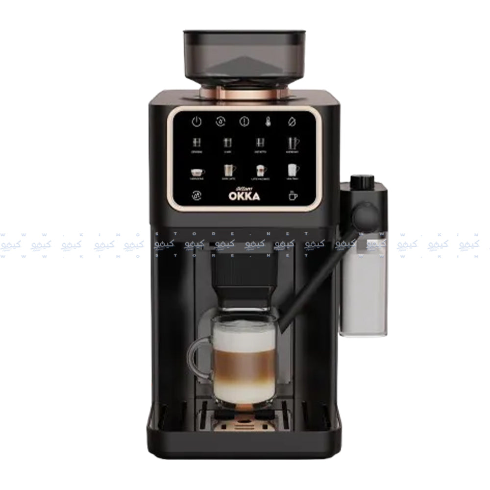 Arzum OKKA Barista Pro Fully Automatic Espresso Coffee Maker OK0042-04 1400W - Black Copper