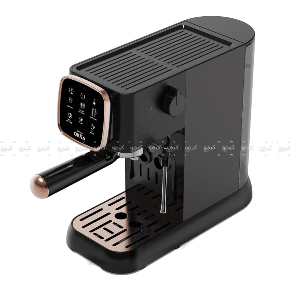 ماكينة قهوة الإسبريسو أرزوم اوتوماتيك 1628وات OKKA Solo Semi 