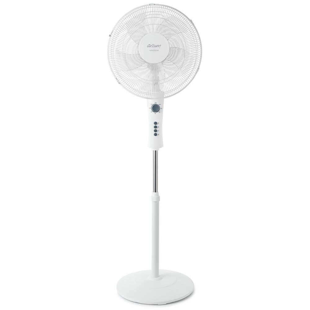 Arzum Okka Stand Fan Windream AR070-02 16 Inch - White