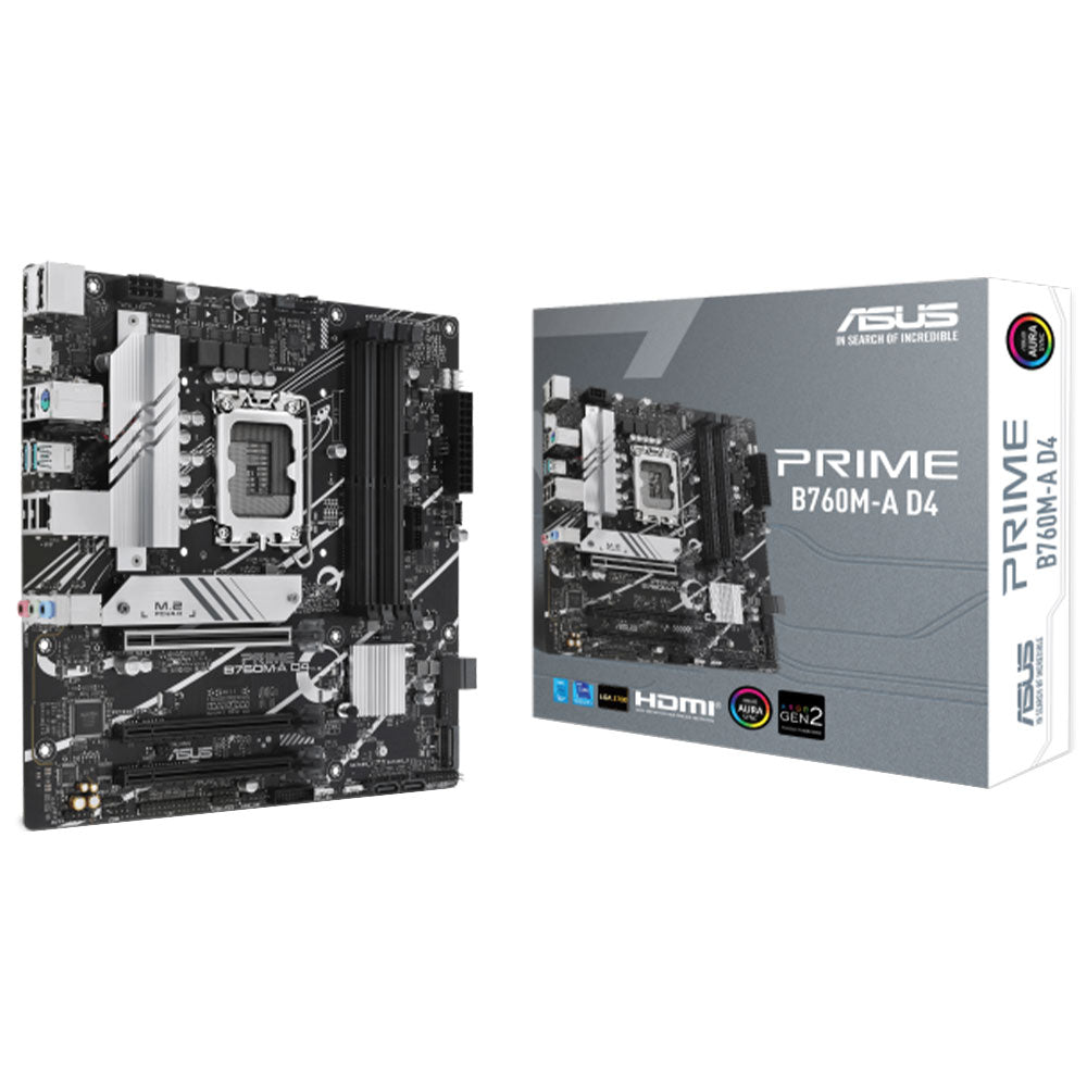 Asus PRIME B760M-A D4 RGB Motherboard LGA 1700