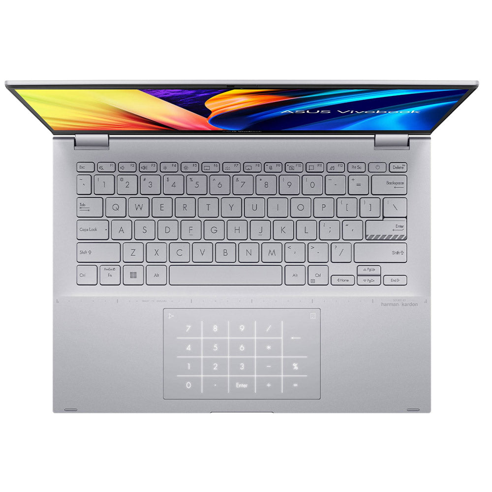 Asus Vivobook S 14 Flip TN3402YA-LZ007W Laptop (AMD Ryzen 7- 7730U - 8GB Ram - M.2 NVMe 512GB - AMD Radeon Graphics - 14.0 Inch WUXGA IPS 60Hz)