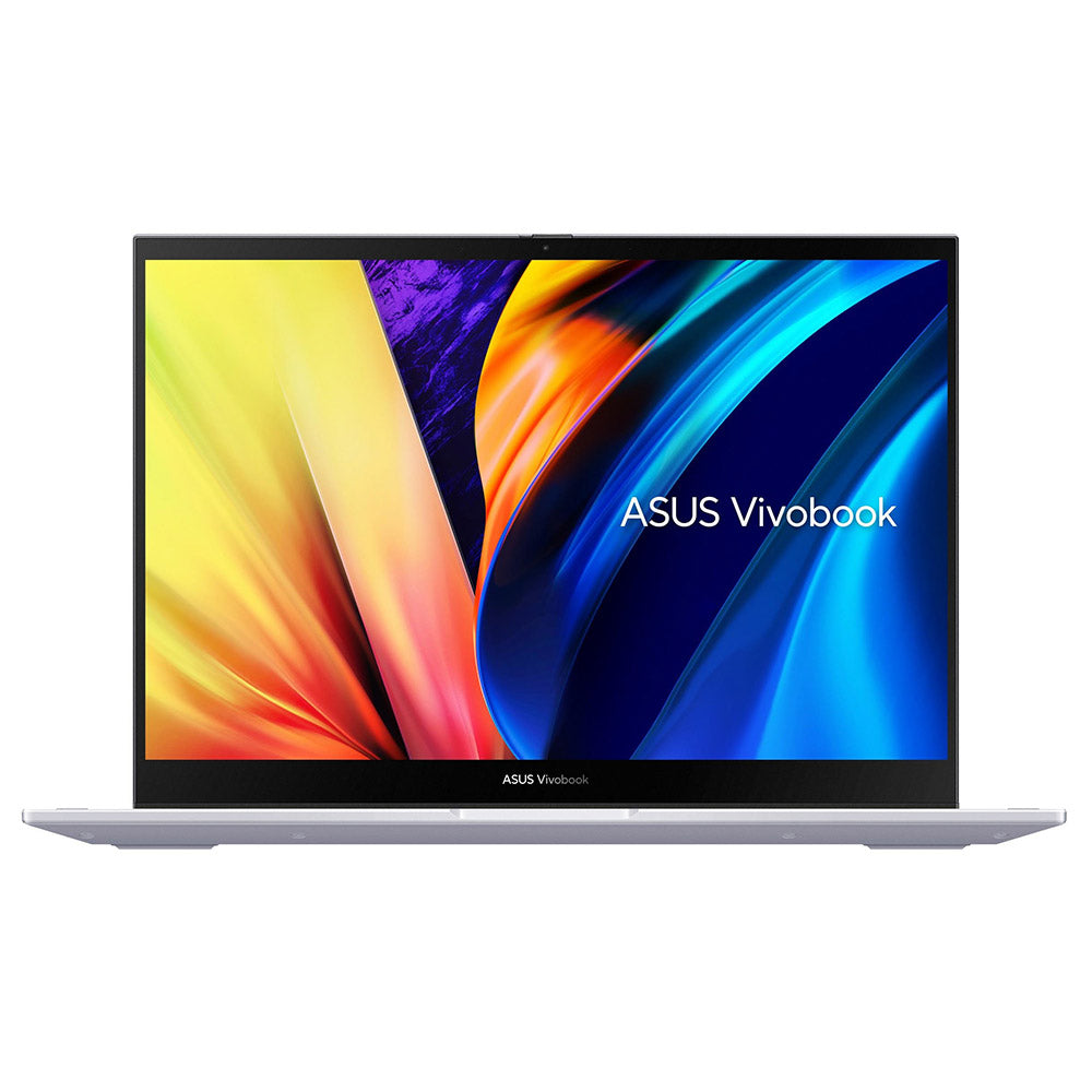 لاب توب اسوس VivoBook S 14 Flip TN3402YA-LZ007W (اي ام دي رايزن 7-7730U - رام 8 جيجابايت - هارد 512 جيجابايت M.2 NVMe - اي ام دي راديون جرافيكس- شاشة 14 بوصة 60 هرتز WUXGA IPS - ويندوز 11) - فضي