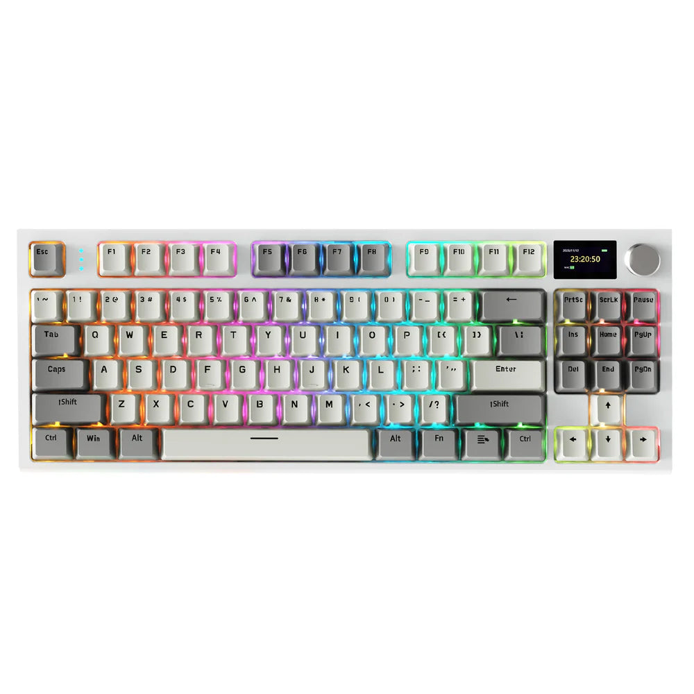 Attack Shark K86 Blue Whale Switch Triple Mode Rechargeable Bluetooth Wireless & Wired RGB Gaming Keyboard English & Arabic