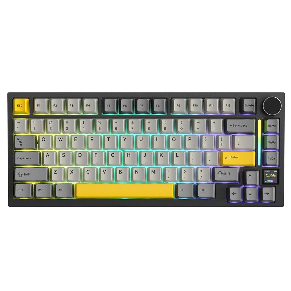 Attack Shark X820 Ultra Gift Switch Triple Mode Rechargeable Bluetooth Wireless & Wired RGB Gaming Keyboard English & Arabic